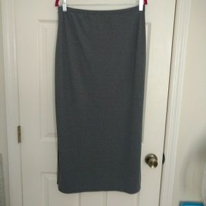 Cherokee Long Grey Skirt  size L